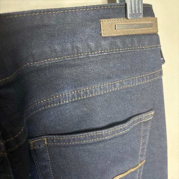 Velez Dark Wash No Distress Mom Jeans High Rise Women's Size 14 - Picture 6 of 12